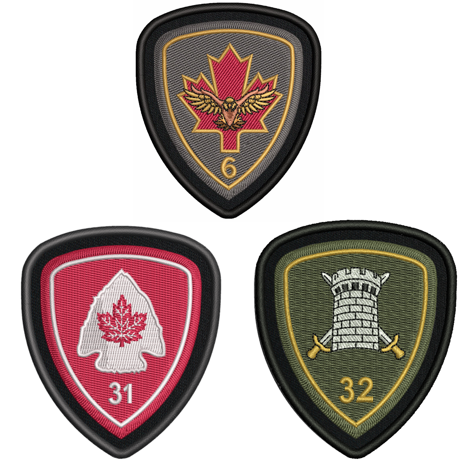 Military Crests: Brigade & ASG Group Badges