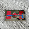 Laser Cut Canadian Fire Fighter Flag Patch