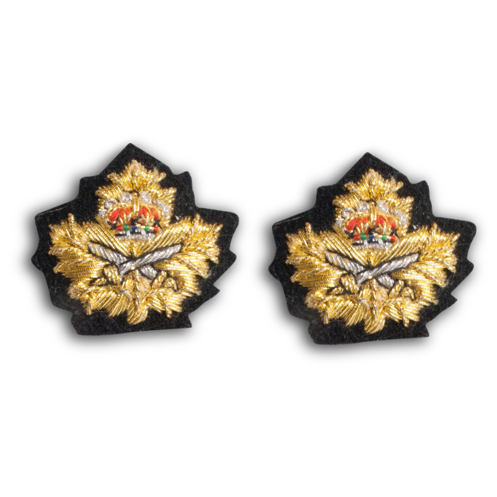 CIC Mess Kit Collar Badges