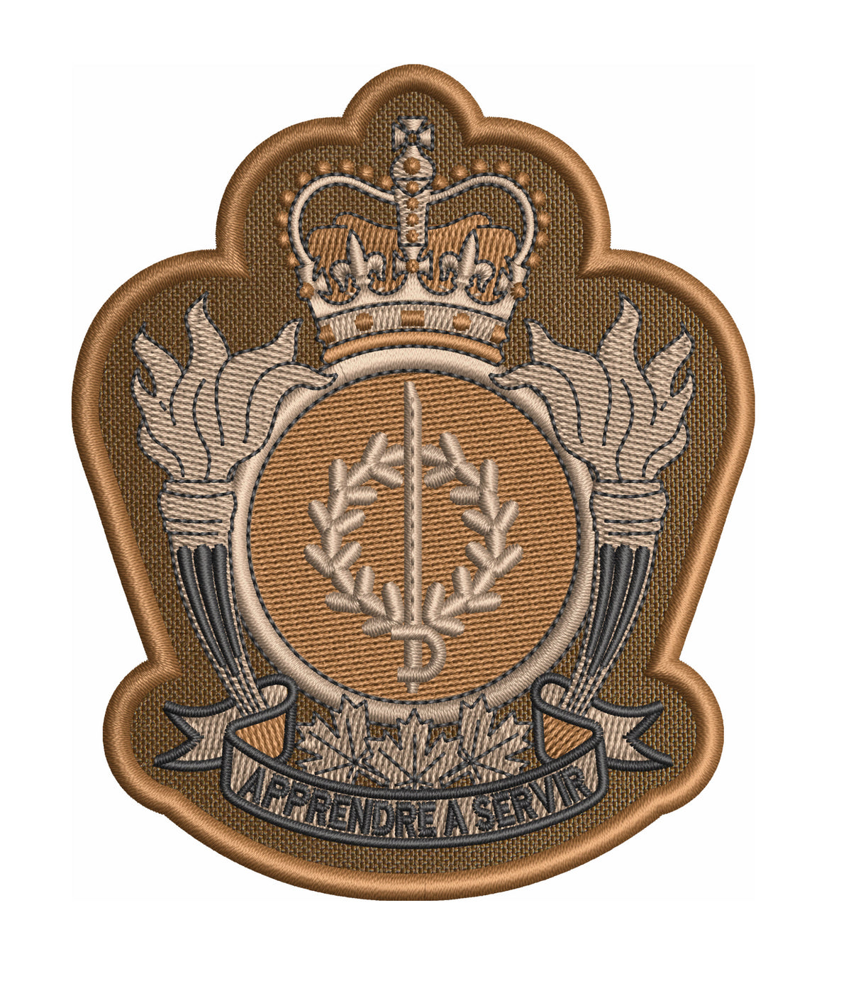 Military Crests: CF Schools, College & Training Center Badges