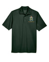 Golf Shirt with Grey and Simcoe Embroidered Crest
