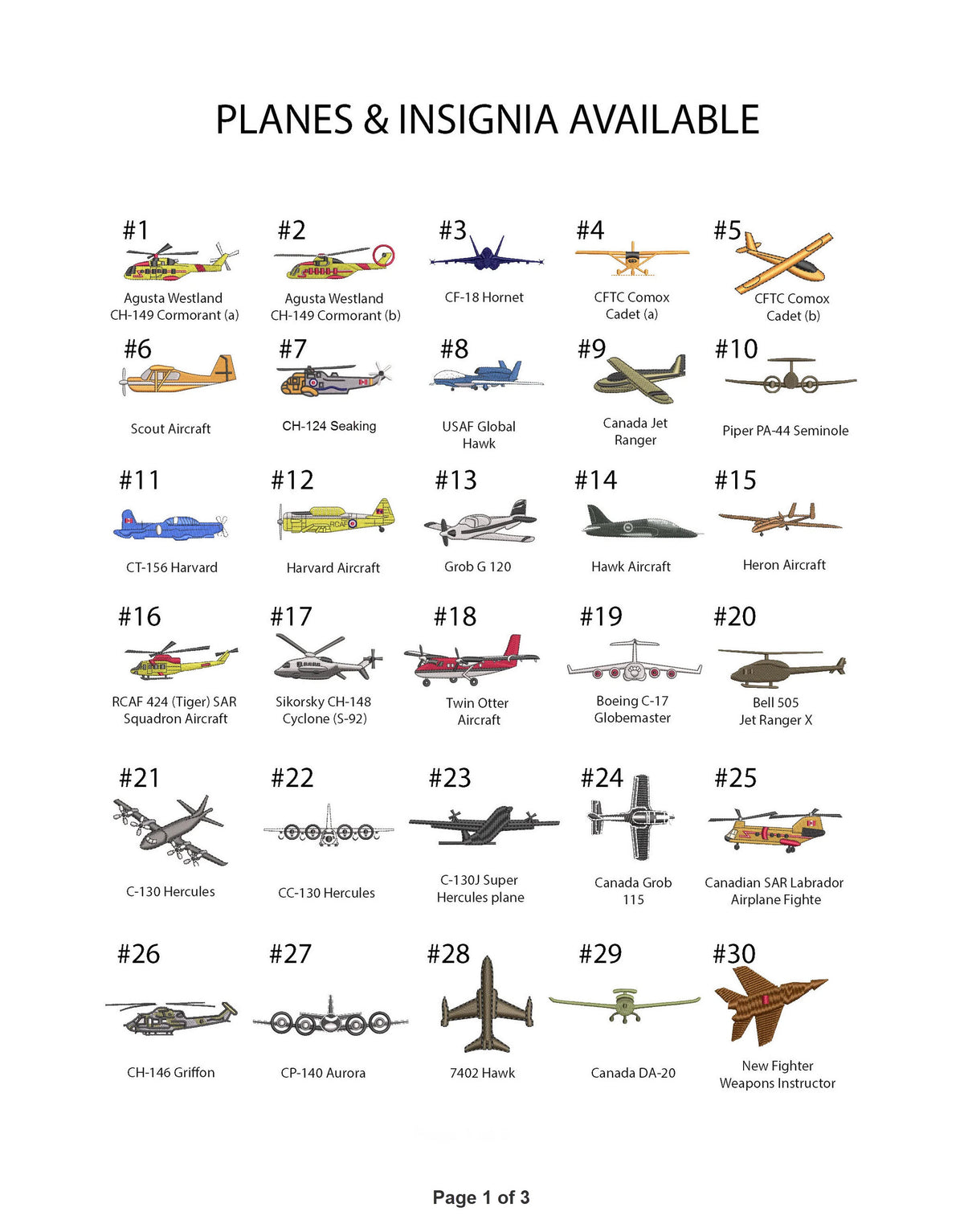 Custom Flight Suit Nametapes