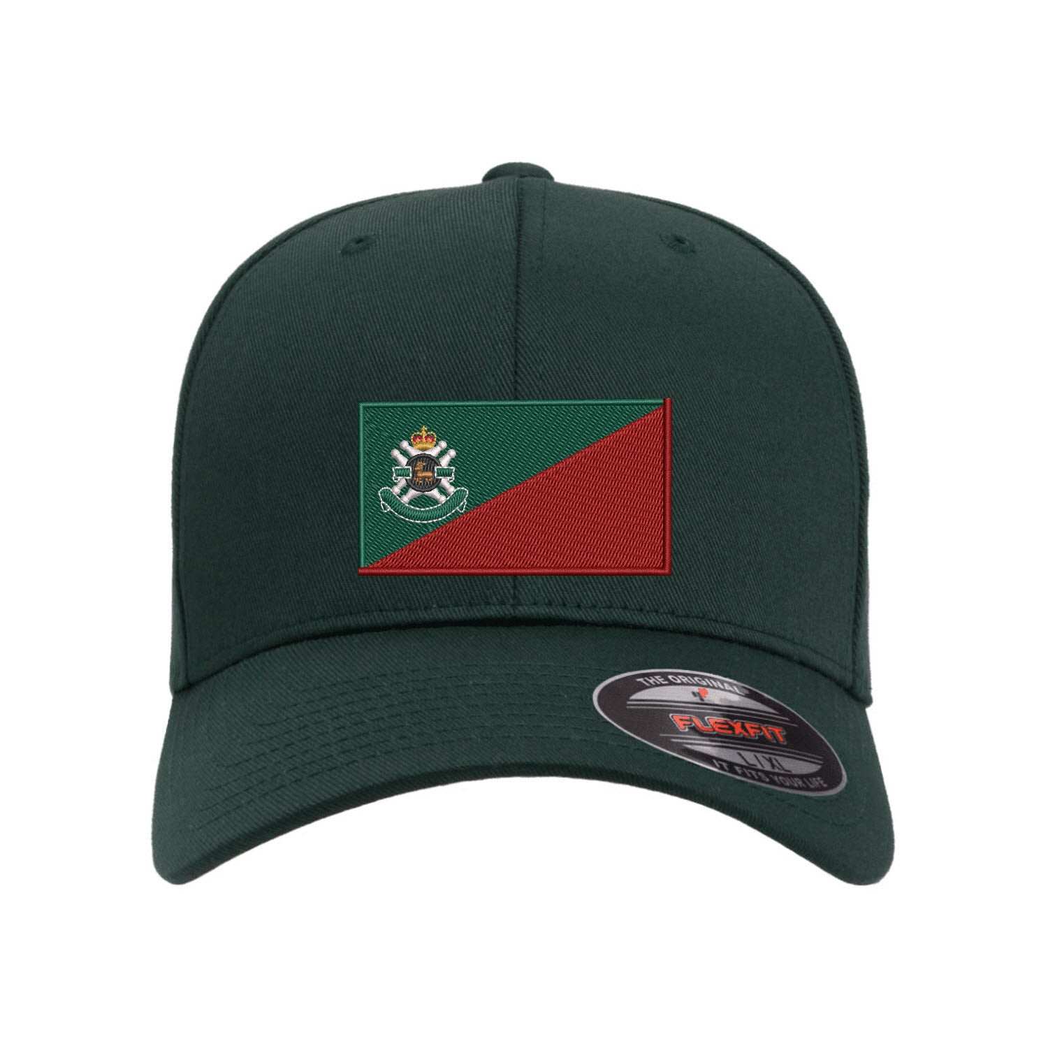 Cap with Embroidered Grey and Simcoe Camp Flag