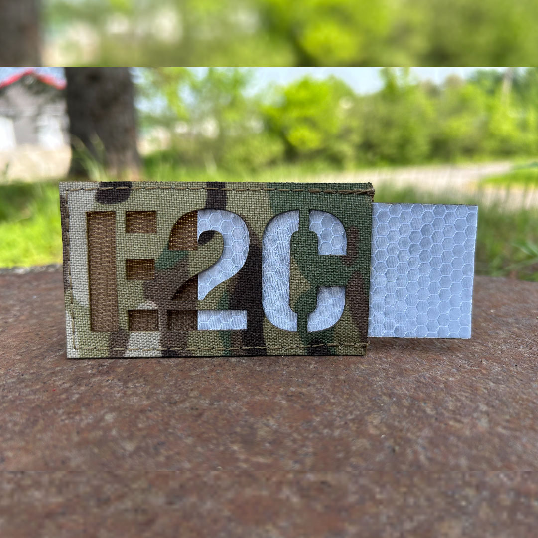 Reversible Reflective Laser Cut Patch