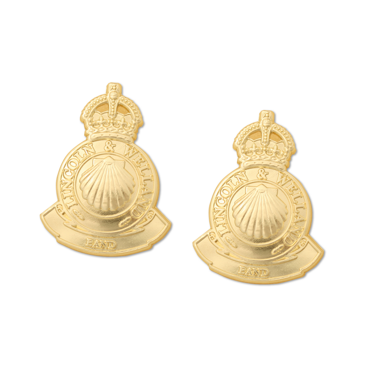 Lincoln & Welland Collar Badges