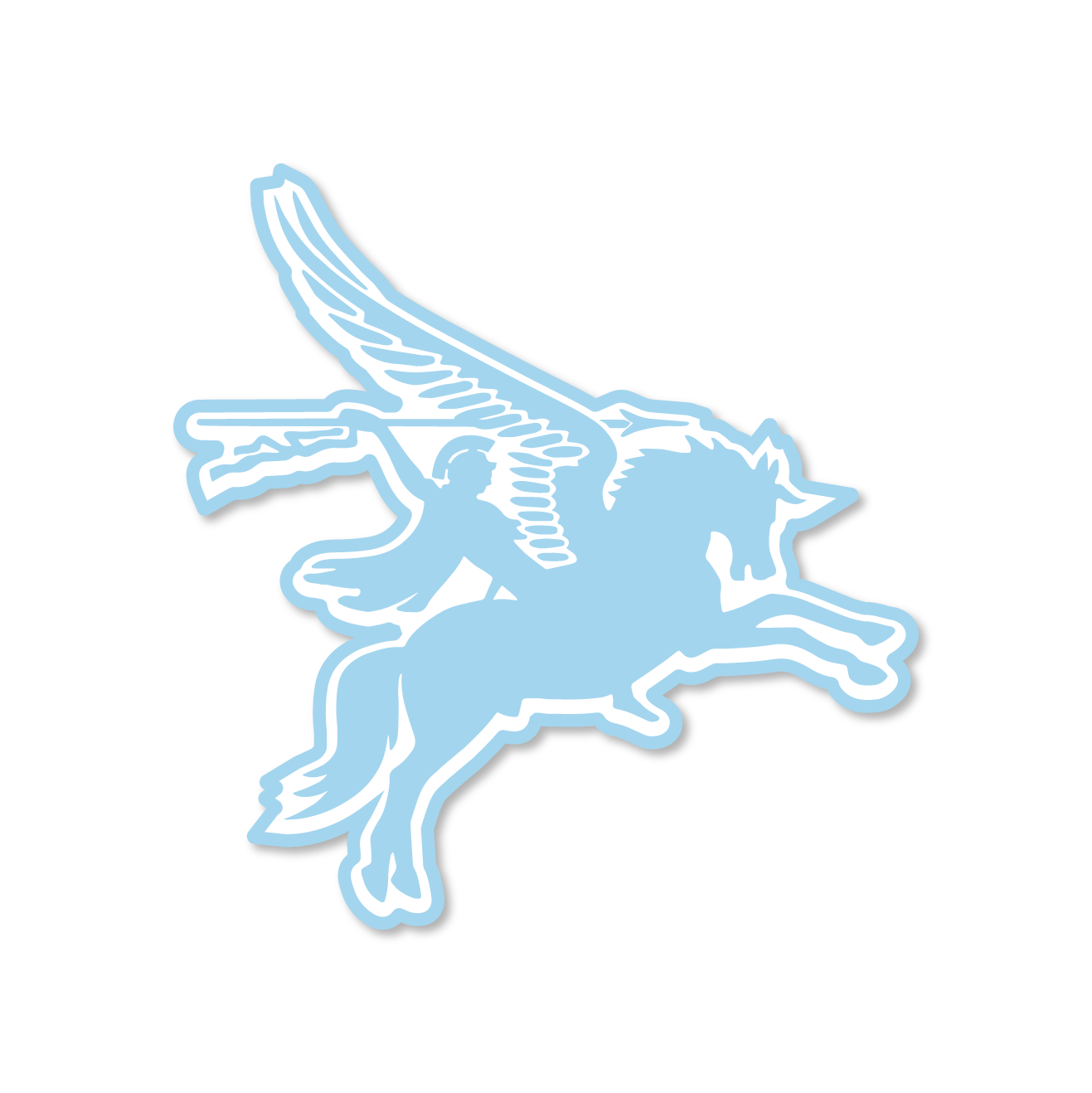 Pegasus Crest Decal
