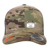 (DN) Retro Trucker Multicam Snapback Cap