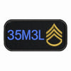 (DN) Custom Patch (2 x 4")