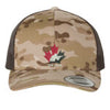 (DN) Retro Trucker Multicam Snapback Cap