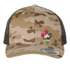 (DN) Retro Trucker Multicam Snapback Cap