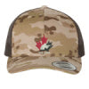 (DN) Retro Trucker Multicam Snapback Cap