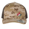(DN) Retro Trucker Multicam Snapback Cap