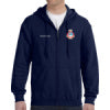 (DN) Gildan Adult Heavy Blend 8 oz., 50/50 Full-Zip Hooded Sweatshirt
