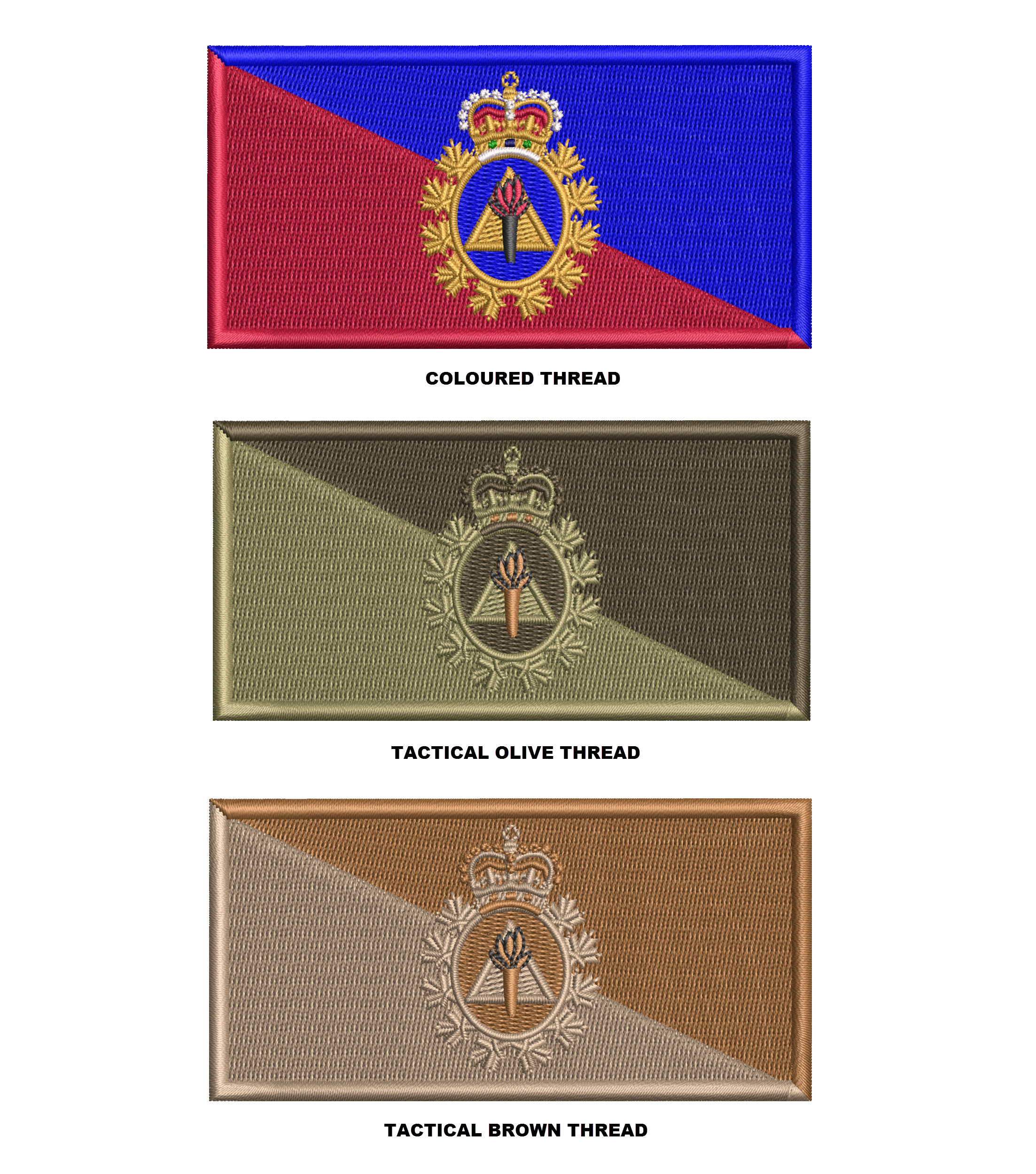 Military Flag Patches: Branch Flags