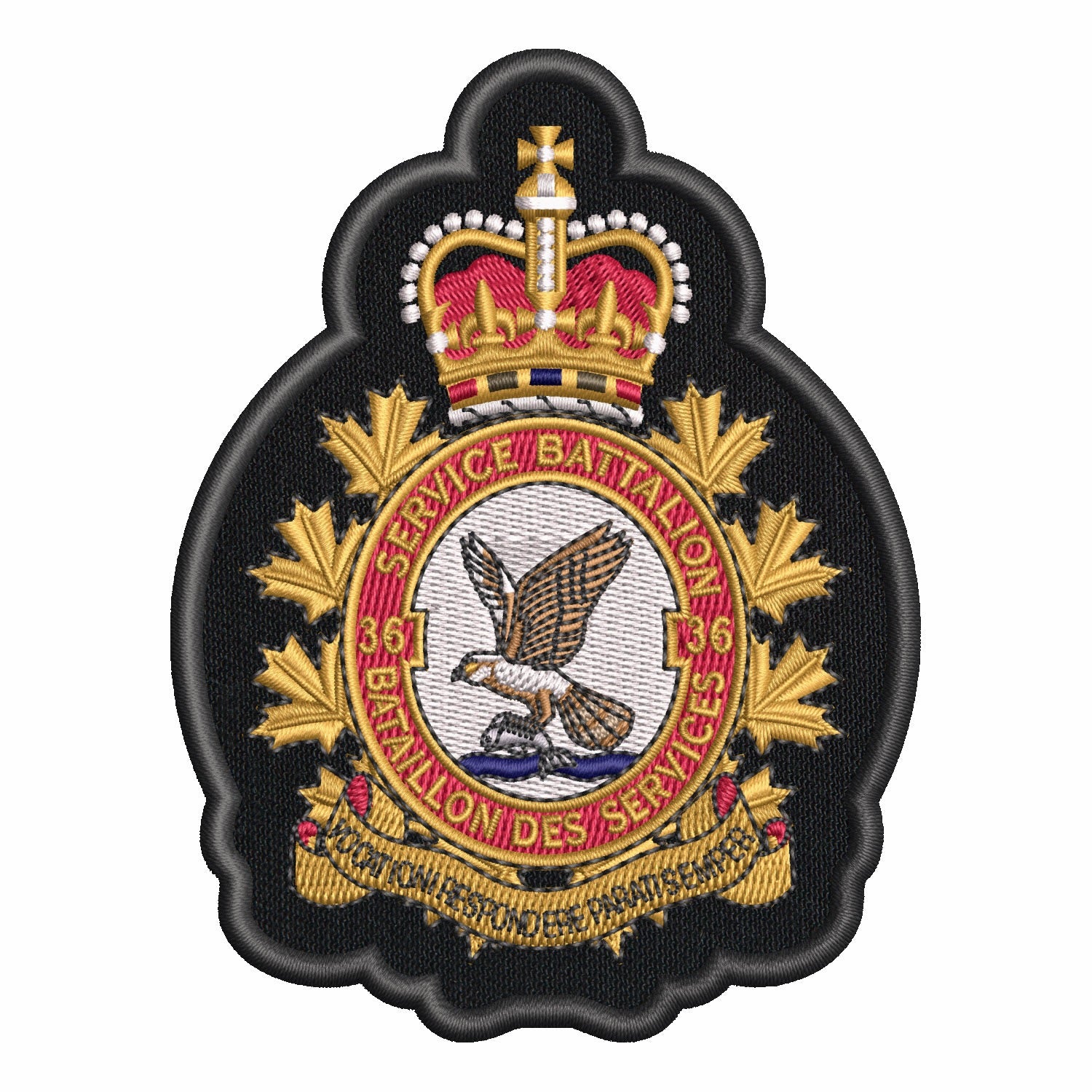 Military Crests: Service Battalion Badges