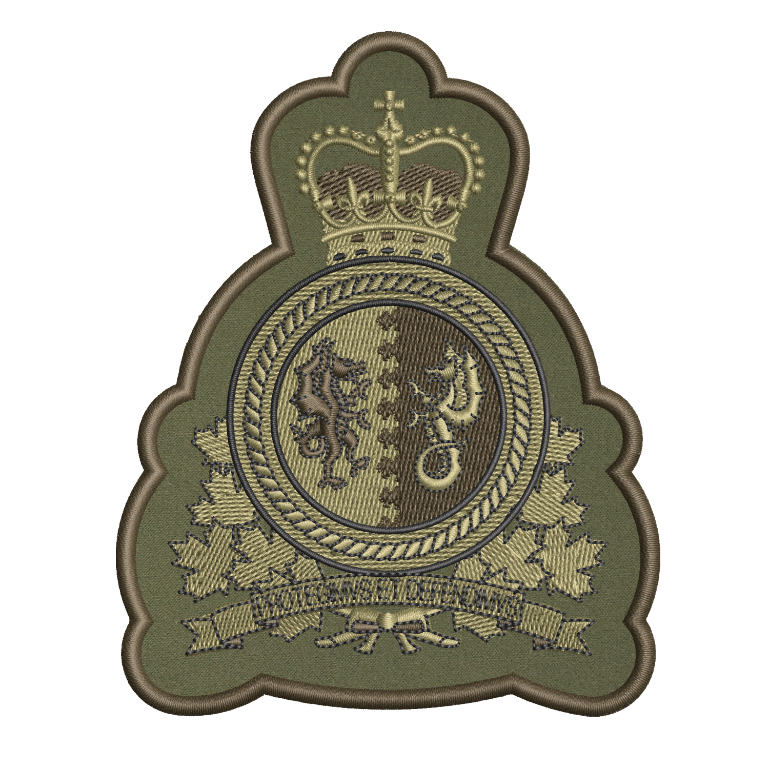 Canadian Command Badge