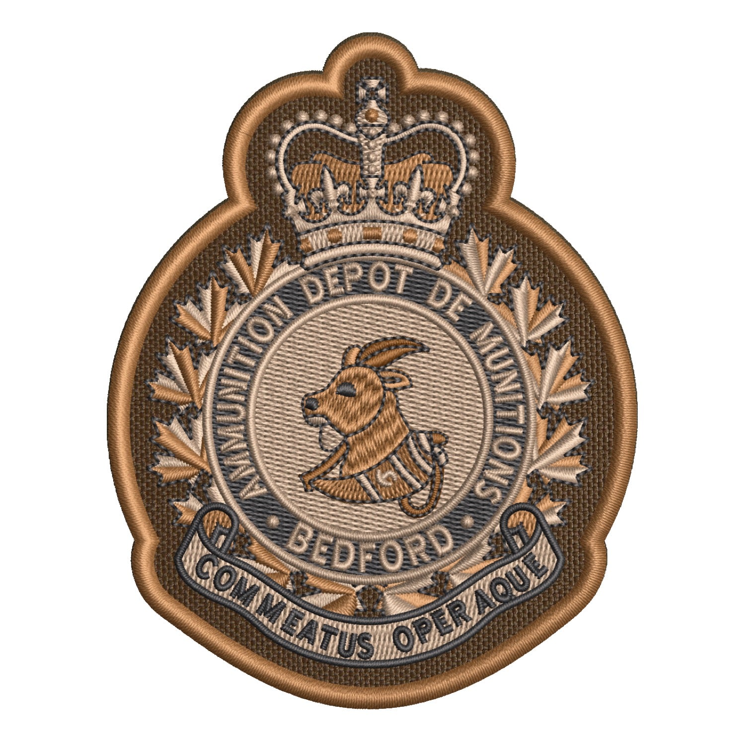 Ammunition Depot Bedford Badge