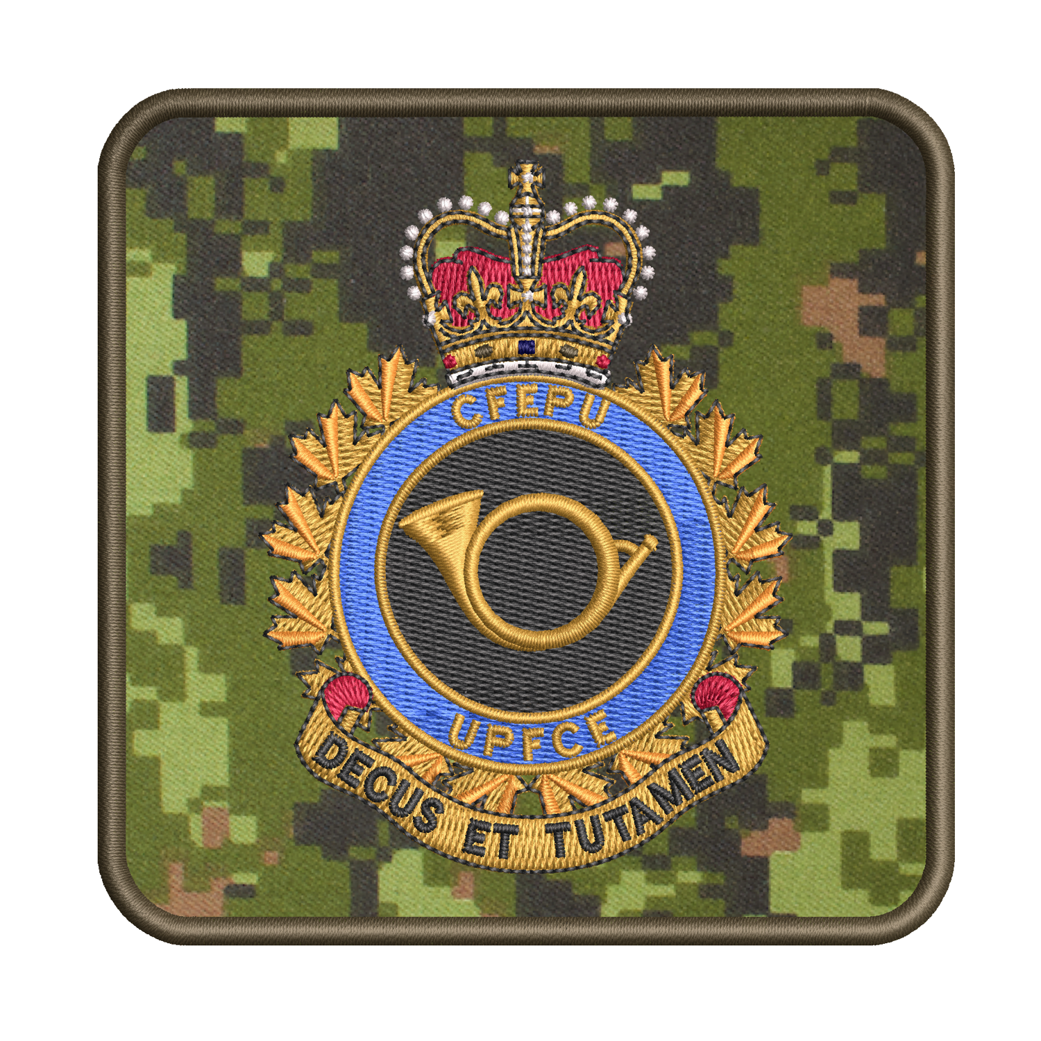 CF Postal Unit European Postal Unit Badge