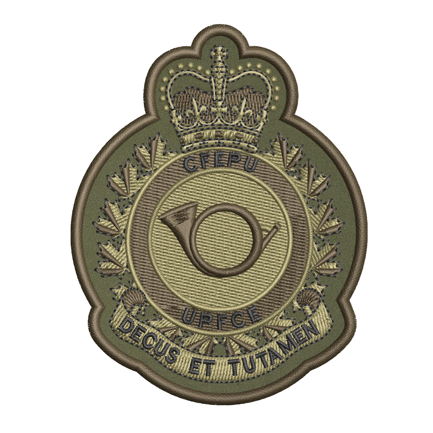 CF Postal Unit European Postal Unit Badge