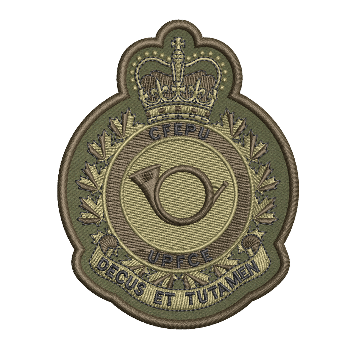 CF Postal Unit European Postal Unit Badge