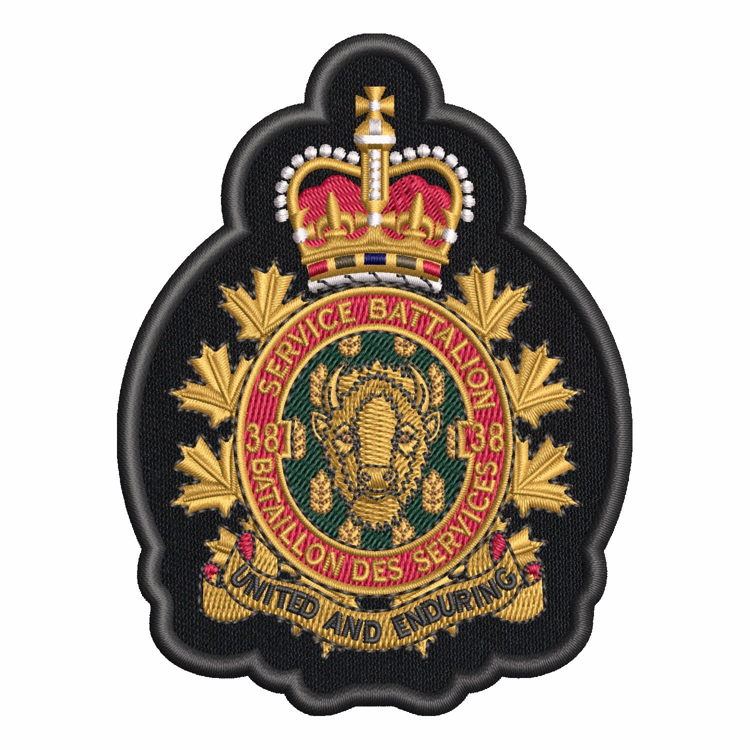 Military Crests: Service Battalion Badges