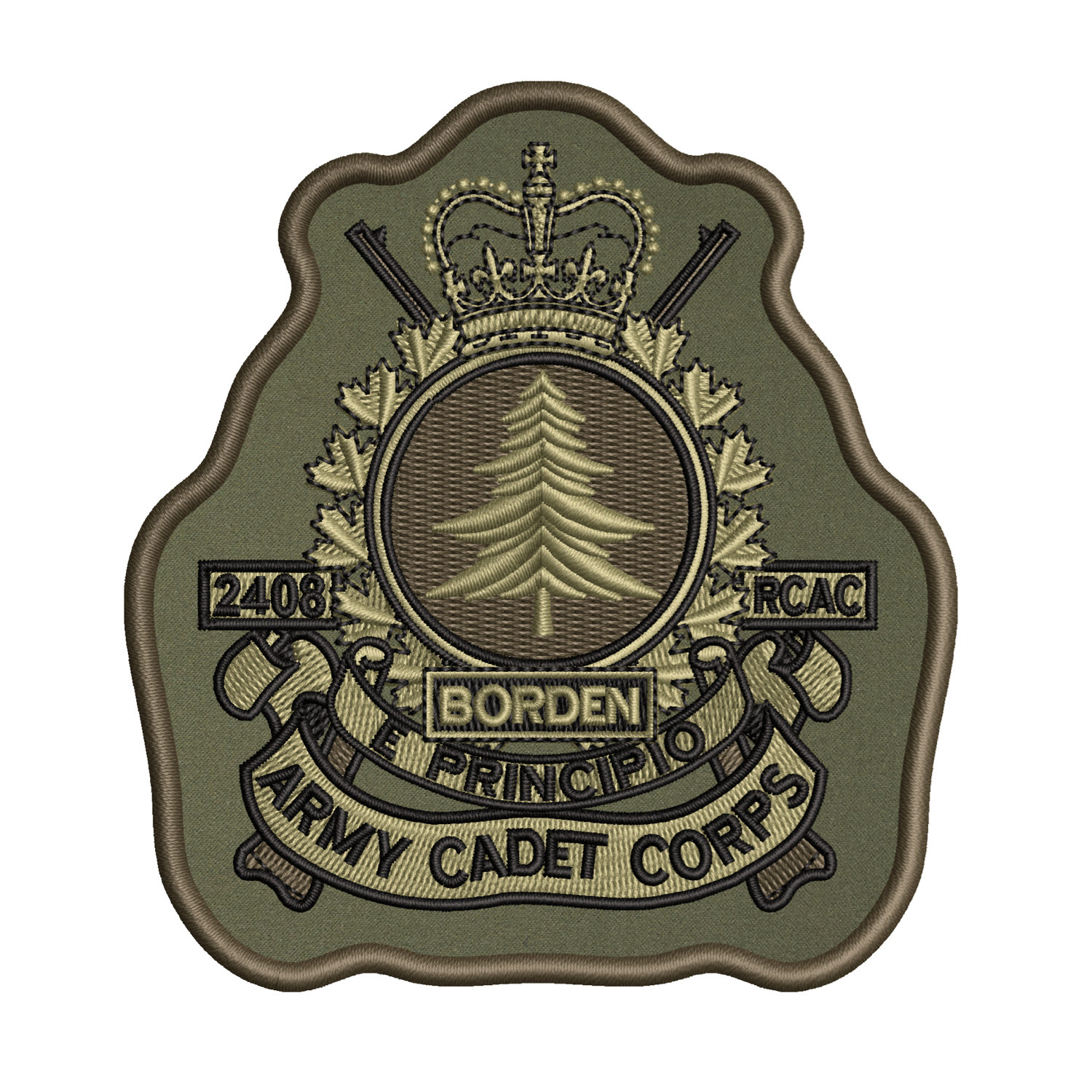 CFB Borden Army Cadet Badge