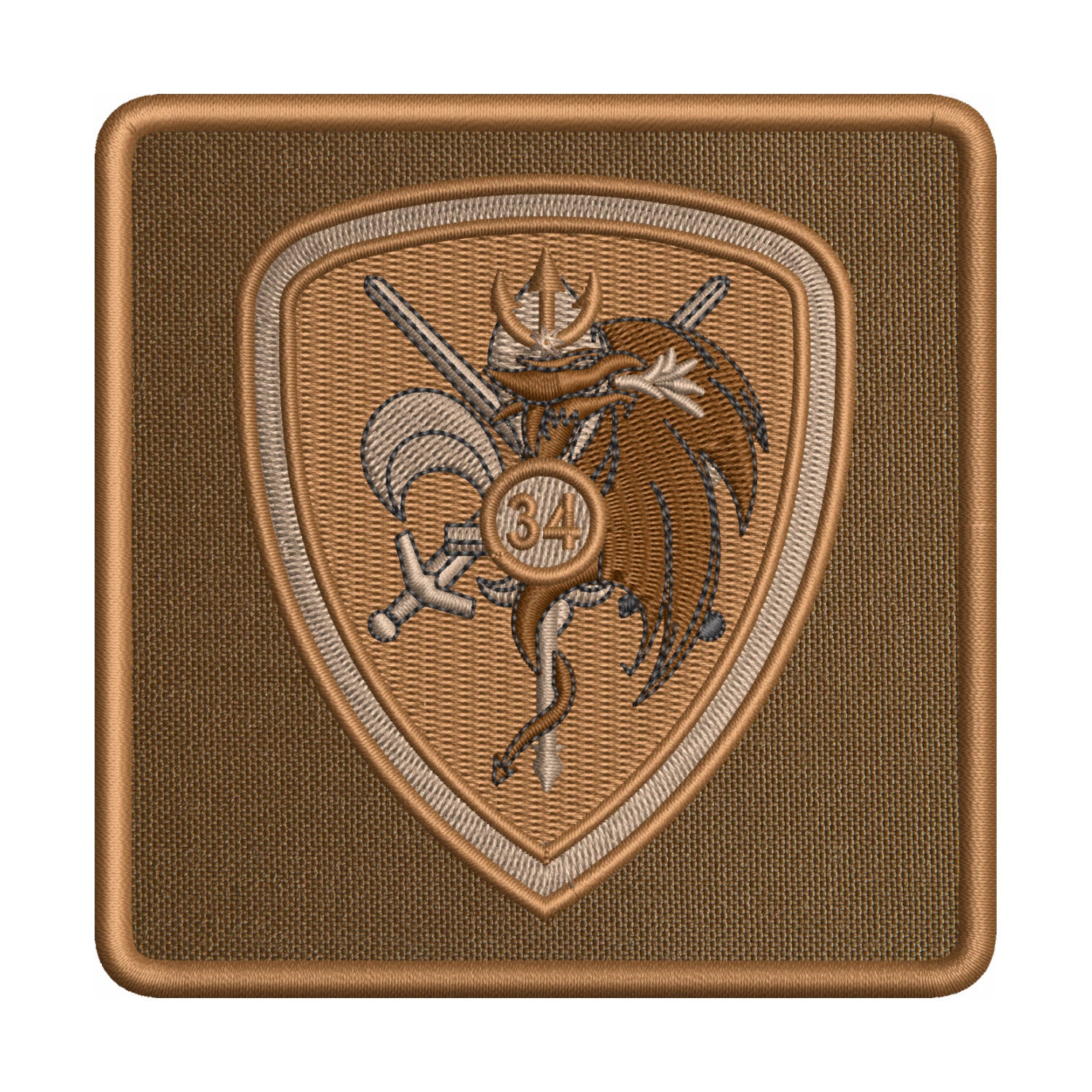 Tactical 34 Brigade Group Badge