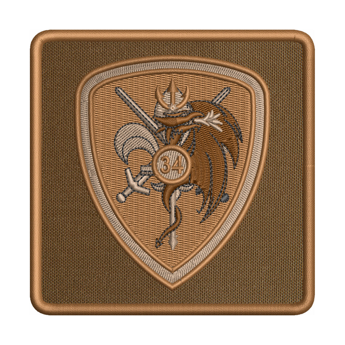 Tactical 34 Brigade Group Badge