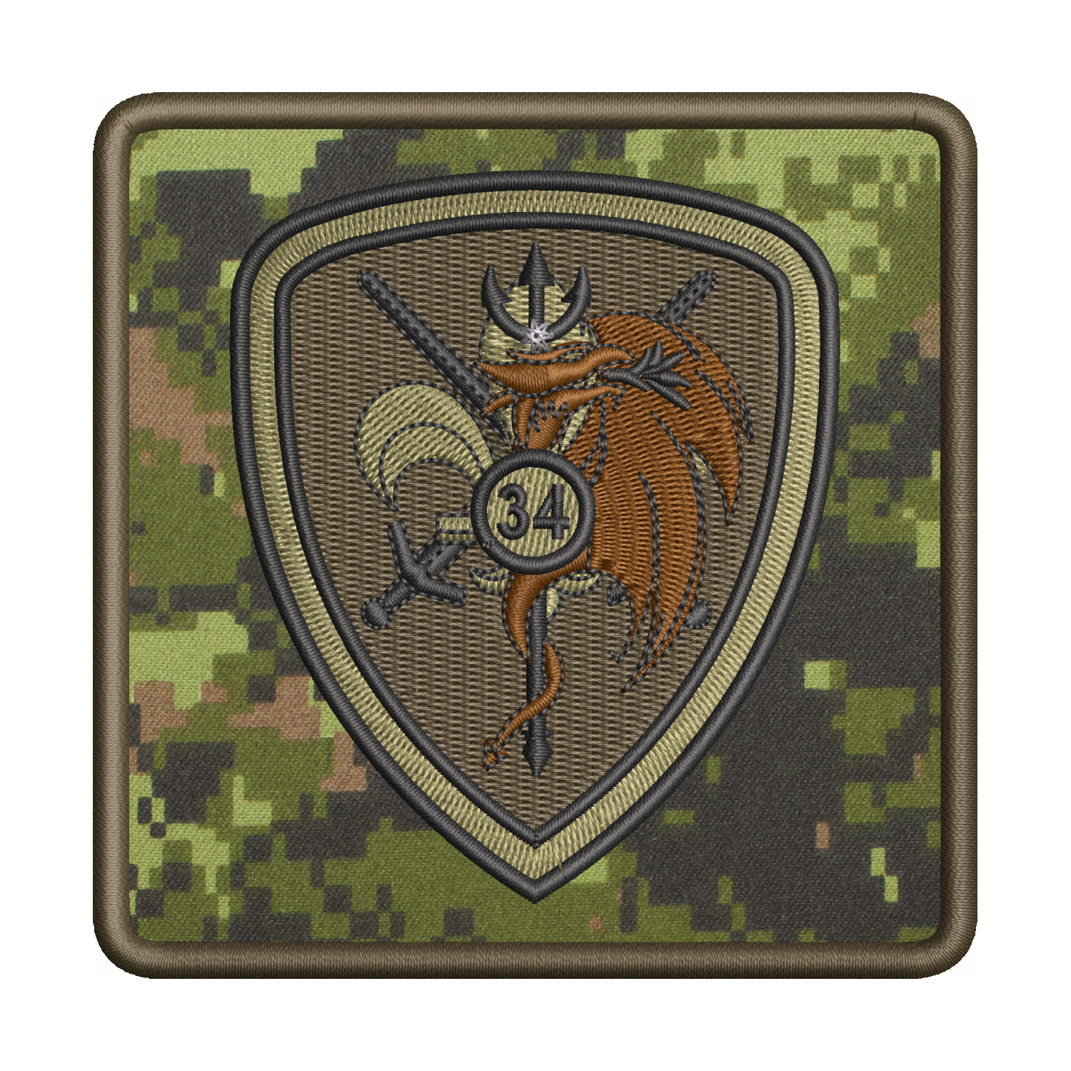 Tactical 34 Brigade Group Badge
