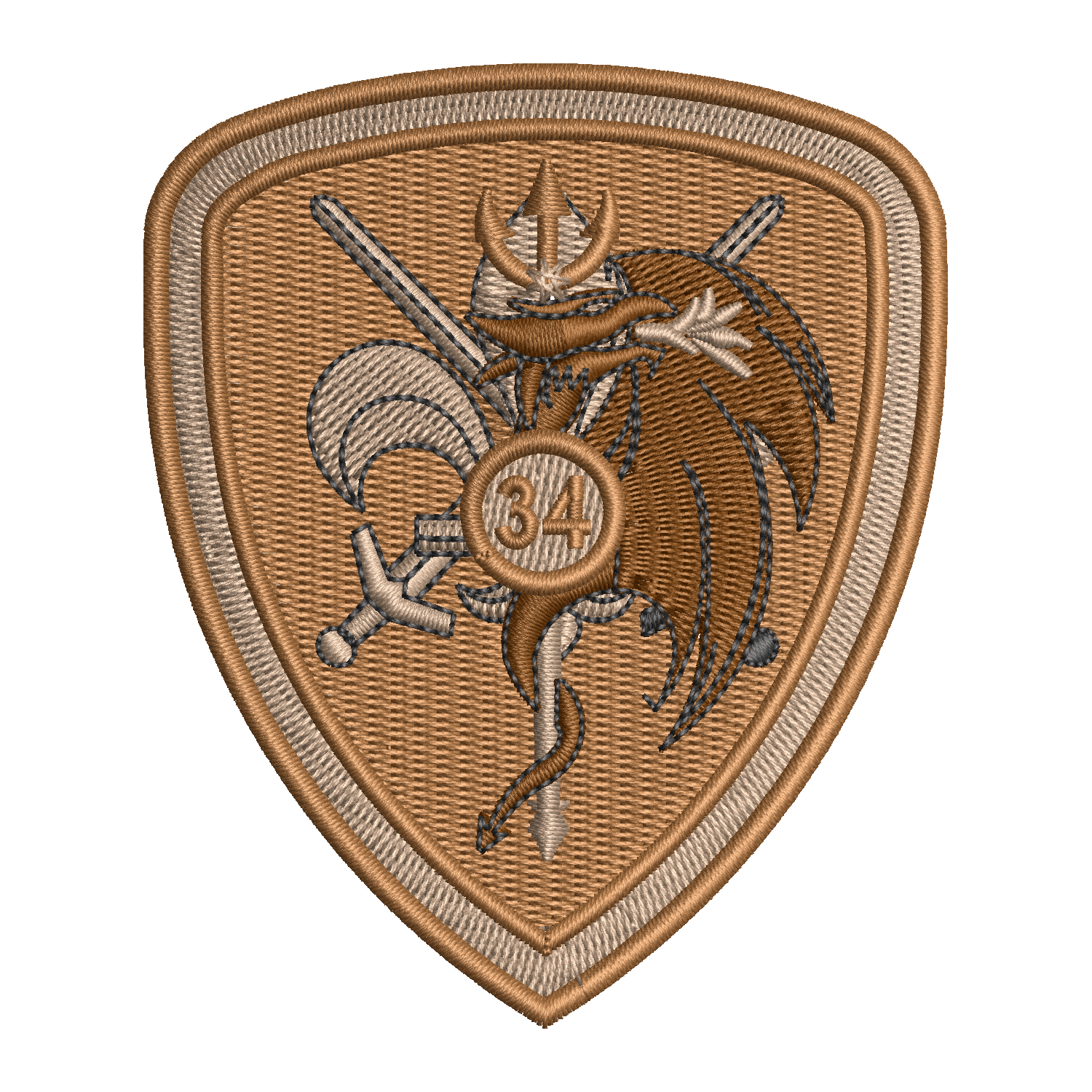 Tactical 34 Brigade Group Badge
