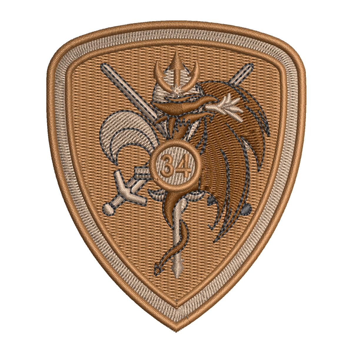 Tactical 34 Brigade Group Badge