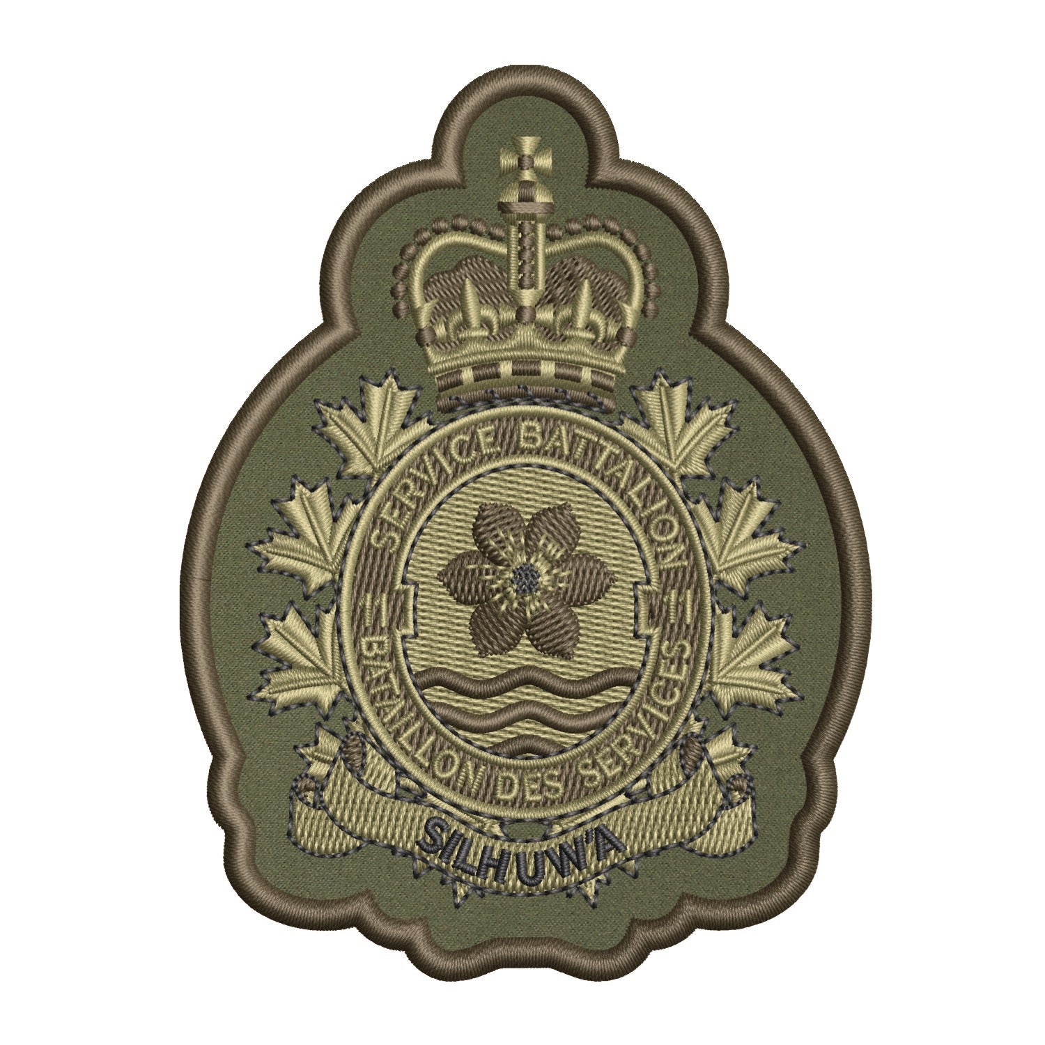 Military Crests: Service Battalion Badges