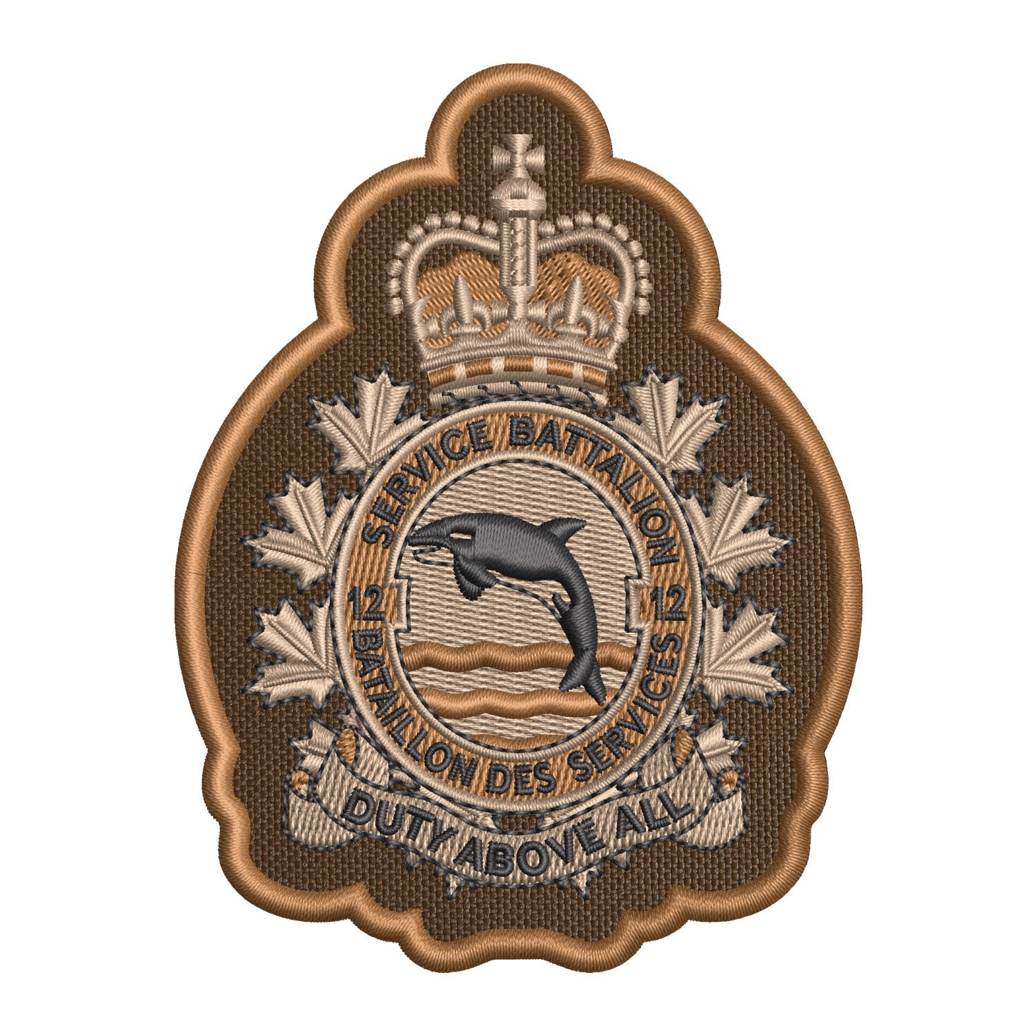 Military Crests: Service Battalion Badges