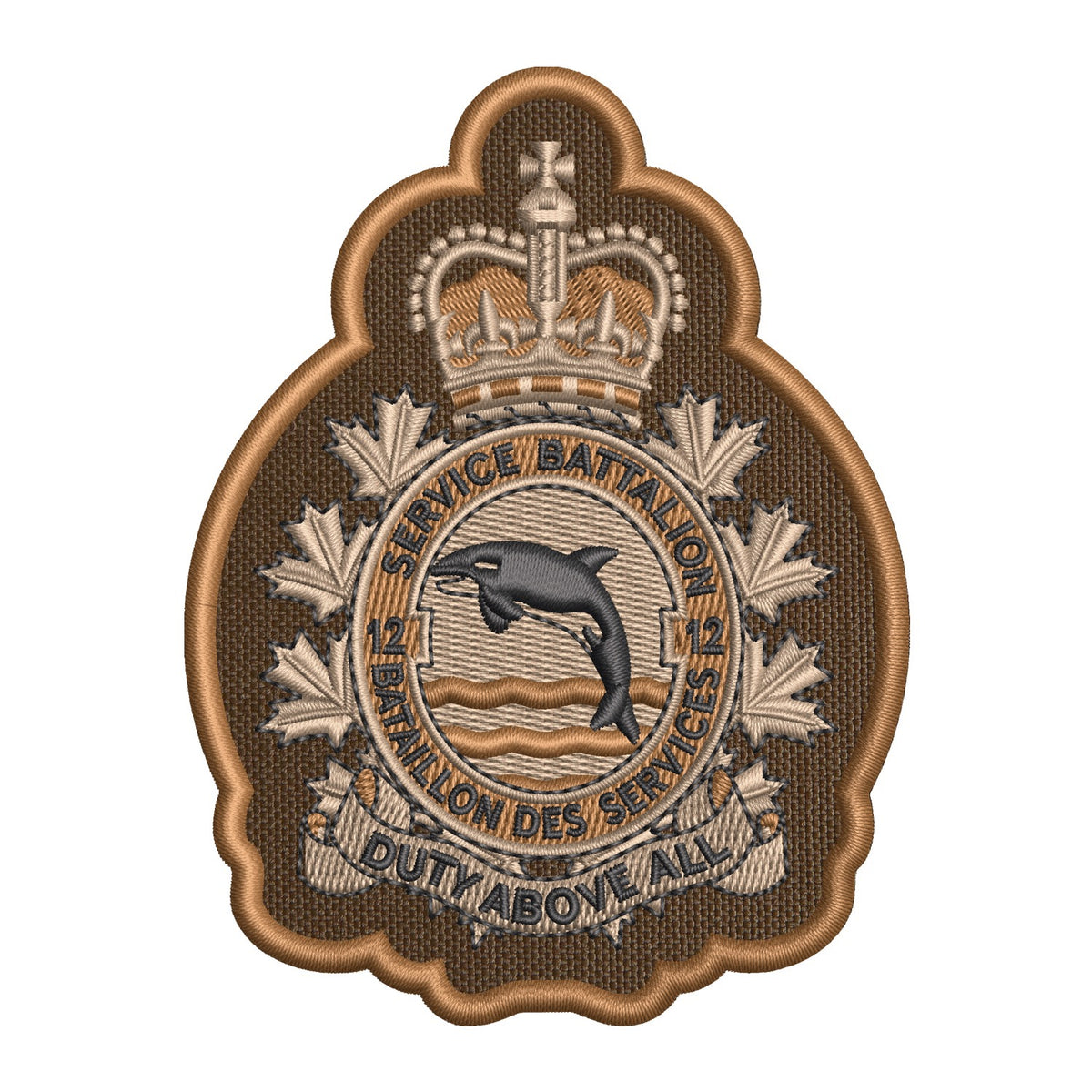 Military Crests: Service Battalion Badges