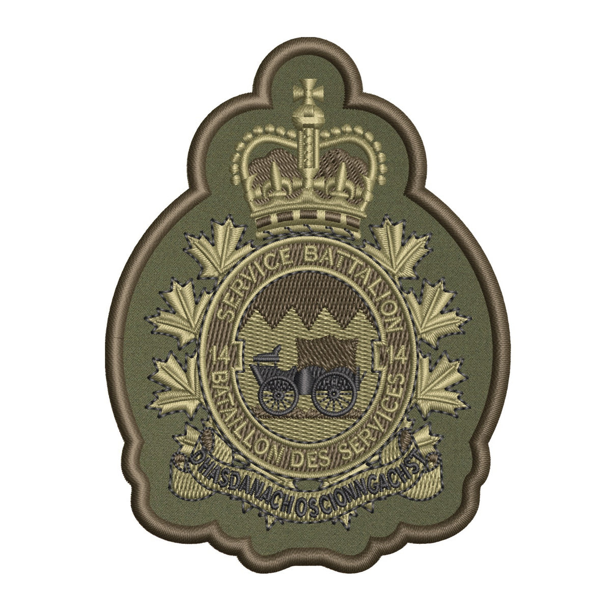 Military Crests: Service Battalion Badges