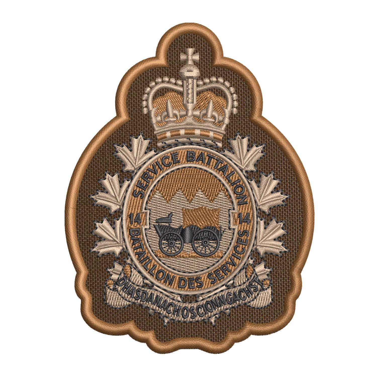 Military Crests: Service Battalion Badges