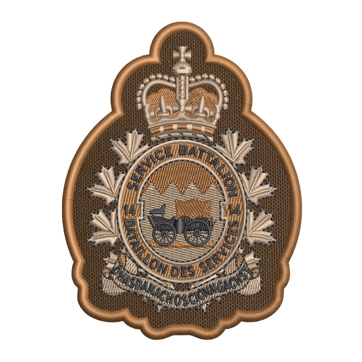 Military Crests: Service Battalion Badges