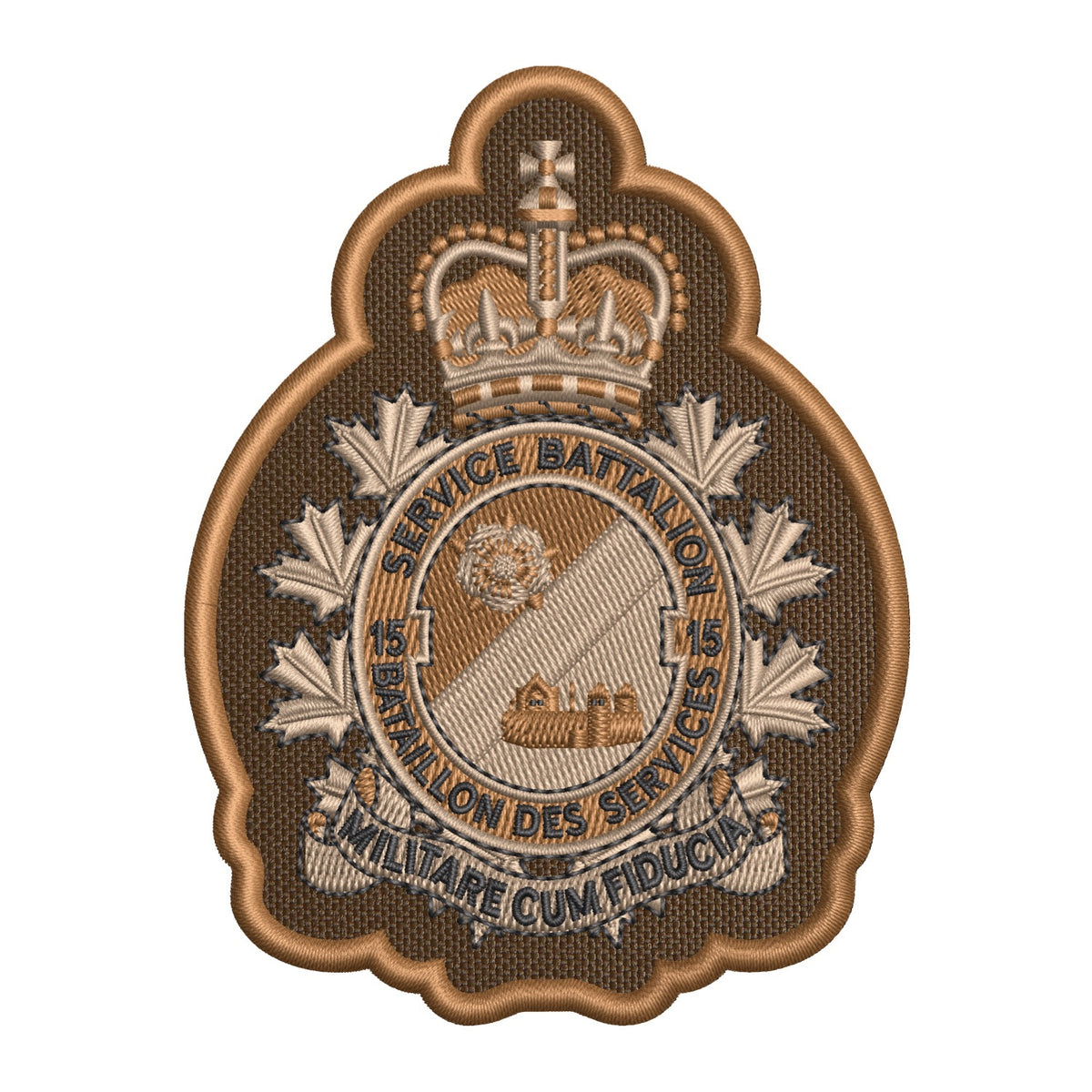 Military Crests: Service Battalion Badges