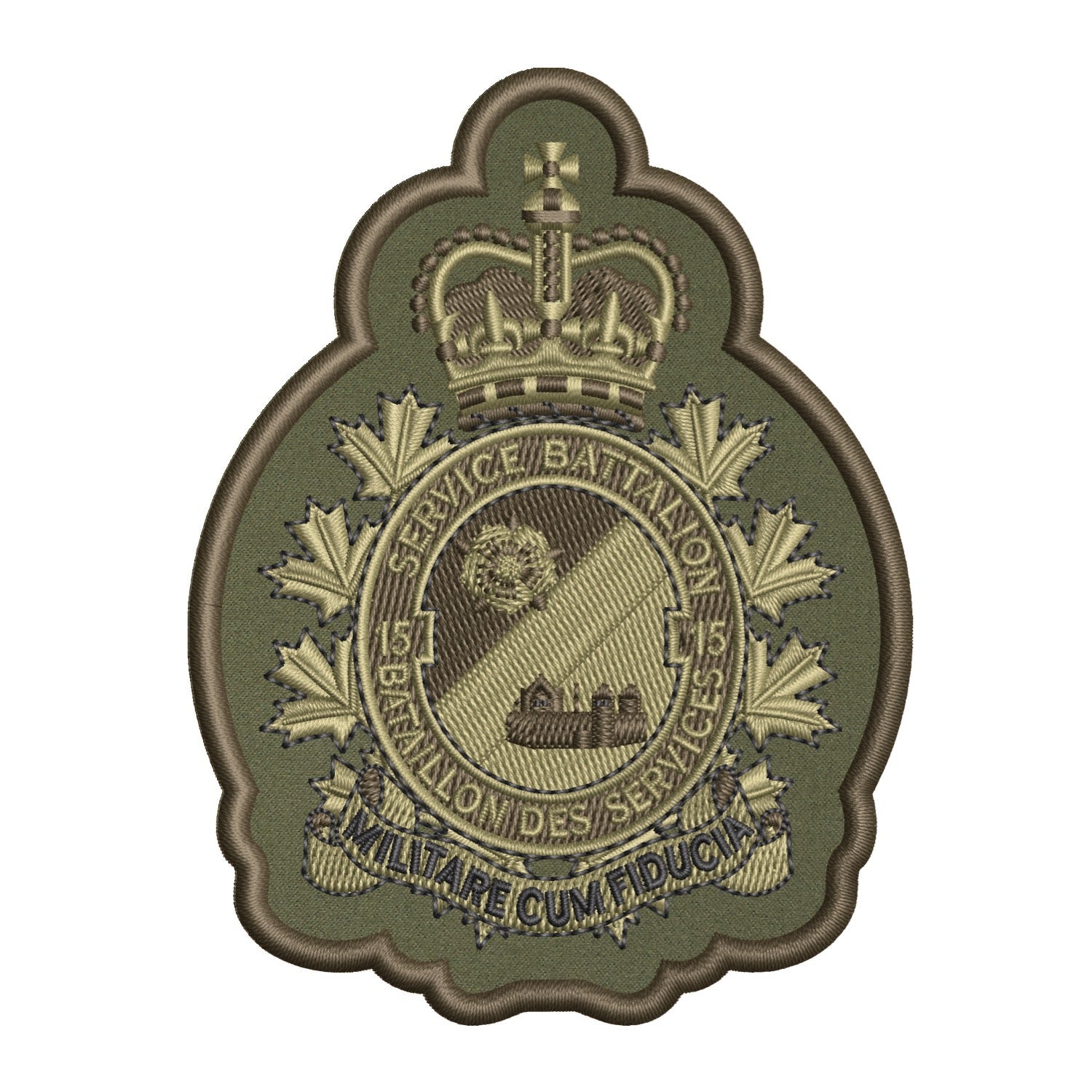 Military Crests: Service Battalion Badges