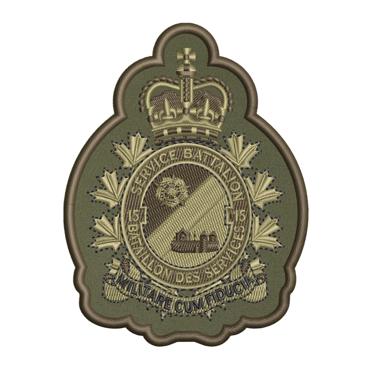 Military Crests: Service Battalion Badges