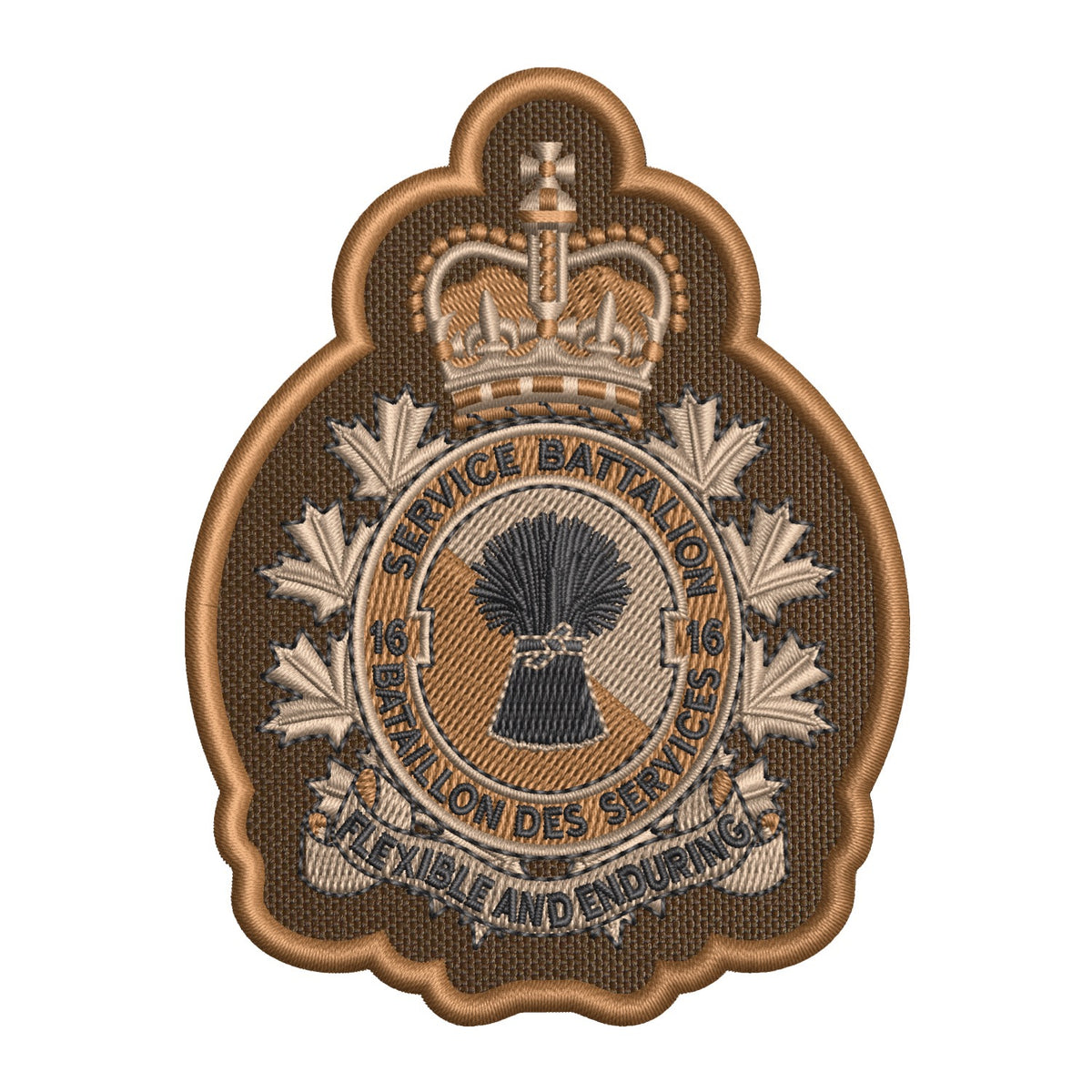 Military Crests: Service Battalion Badges