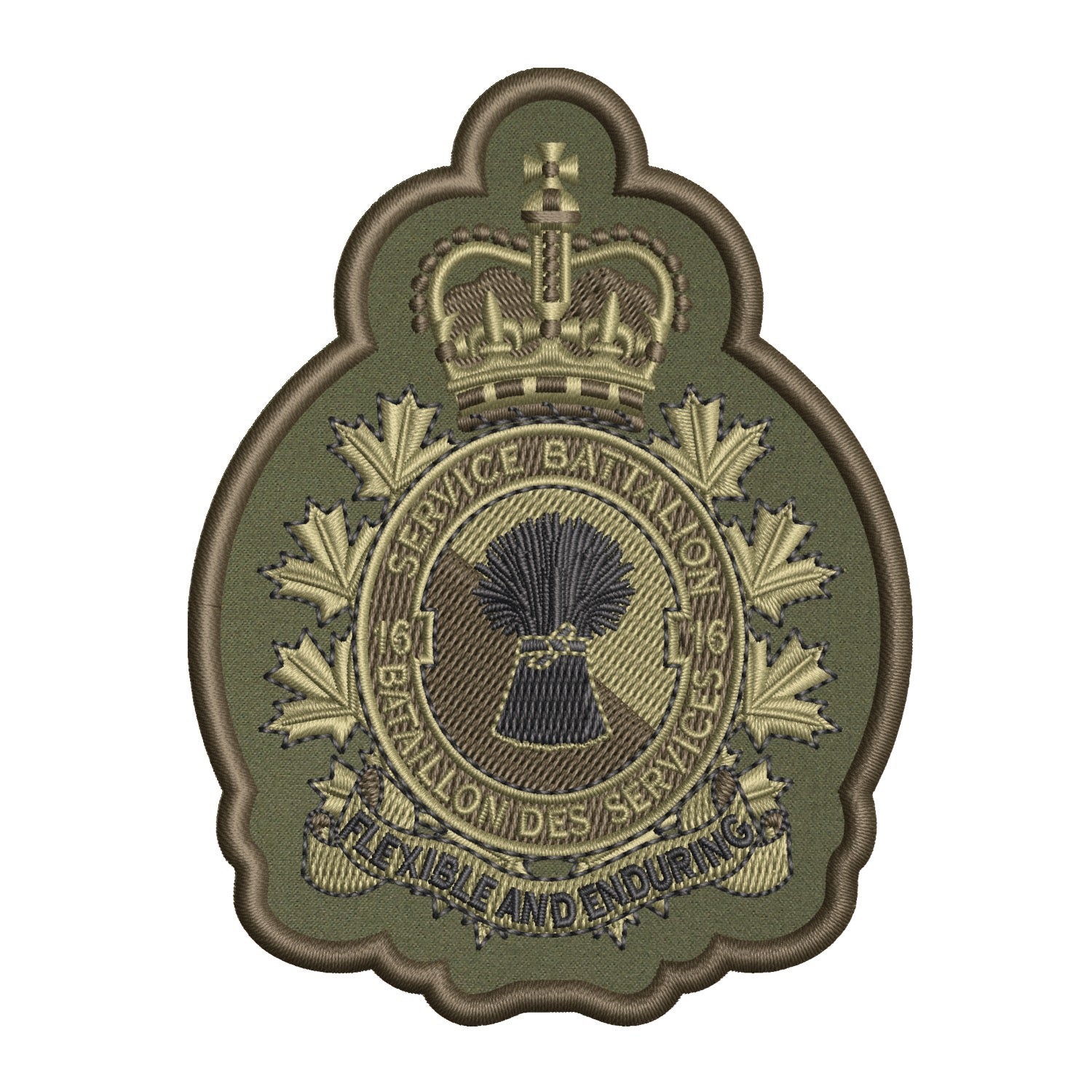 Military Crests: Service Battalion Badges