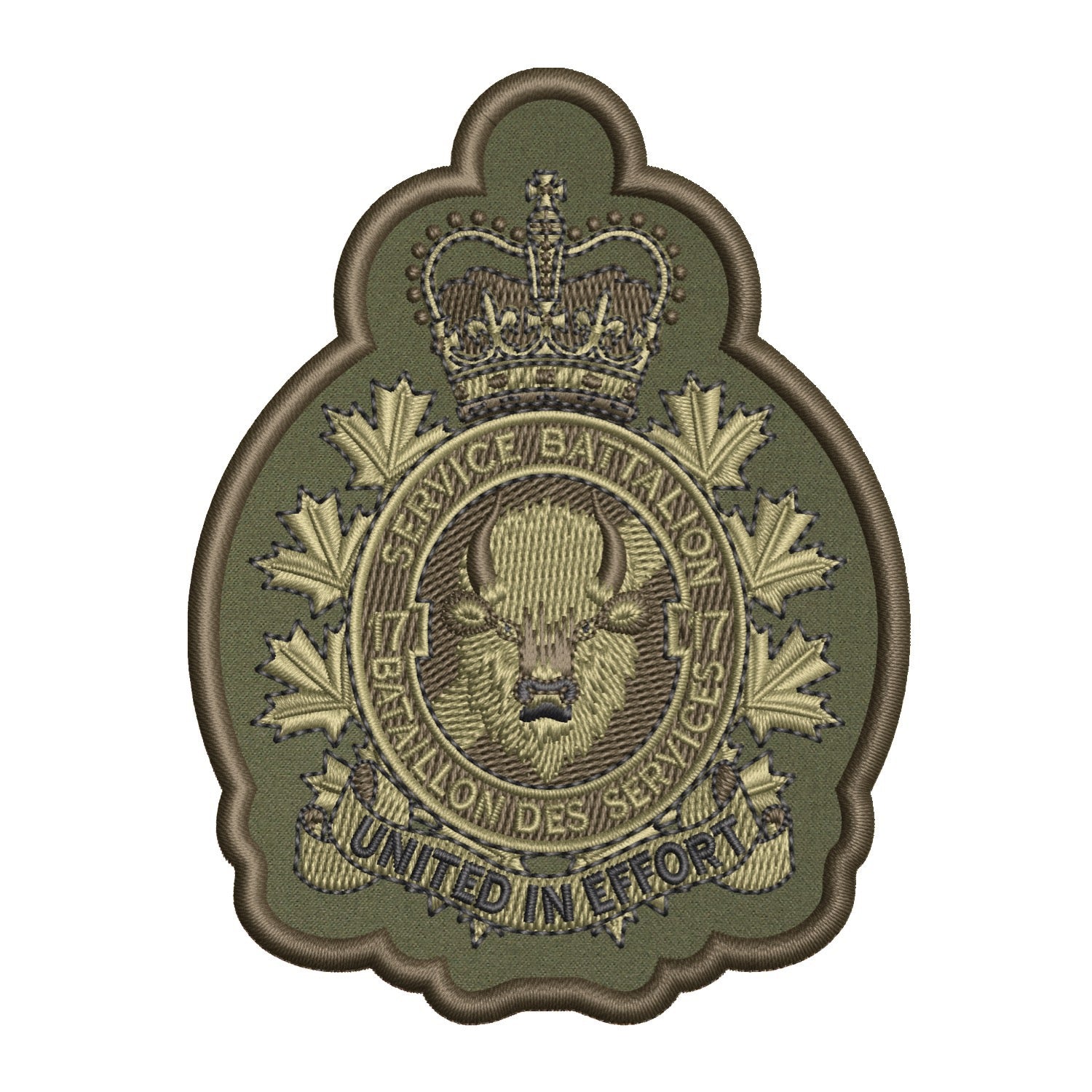 Military Crests: Service Battalion Badges