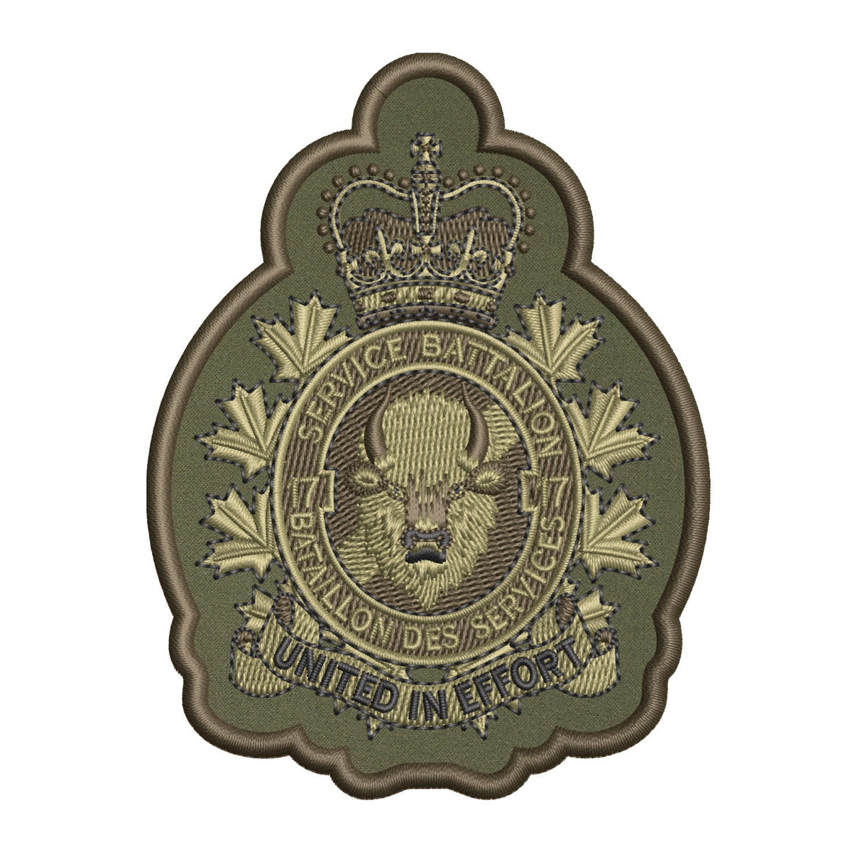 Military Crests: Service Battalion Badges