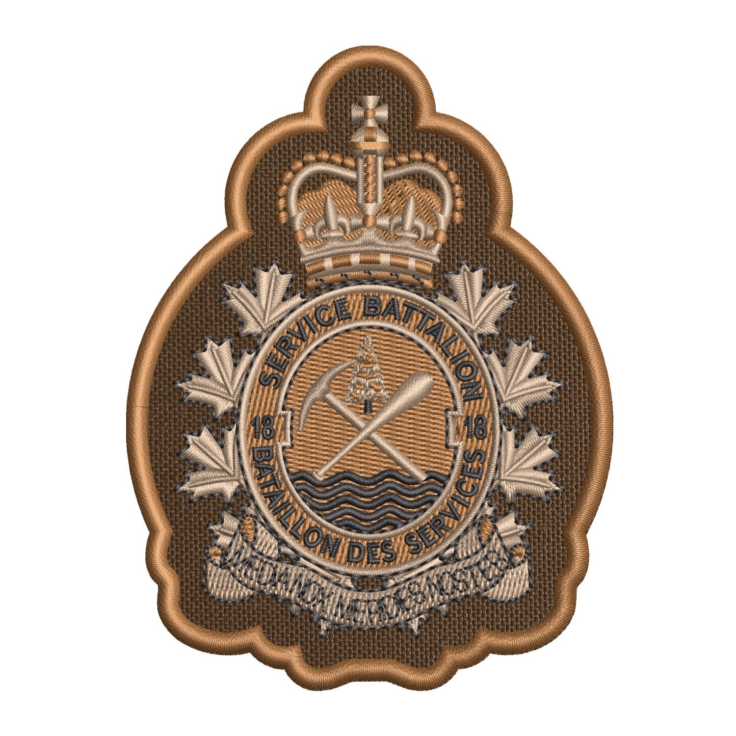 Military Crests: Service Battalion Badges