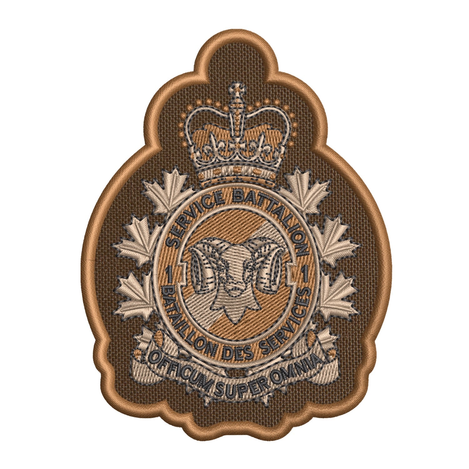 Military Crests: Service Battalion Badges
