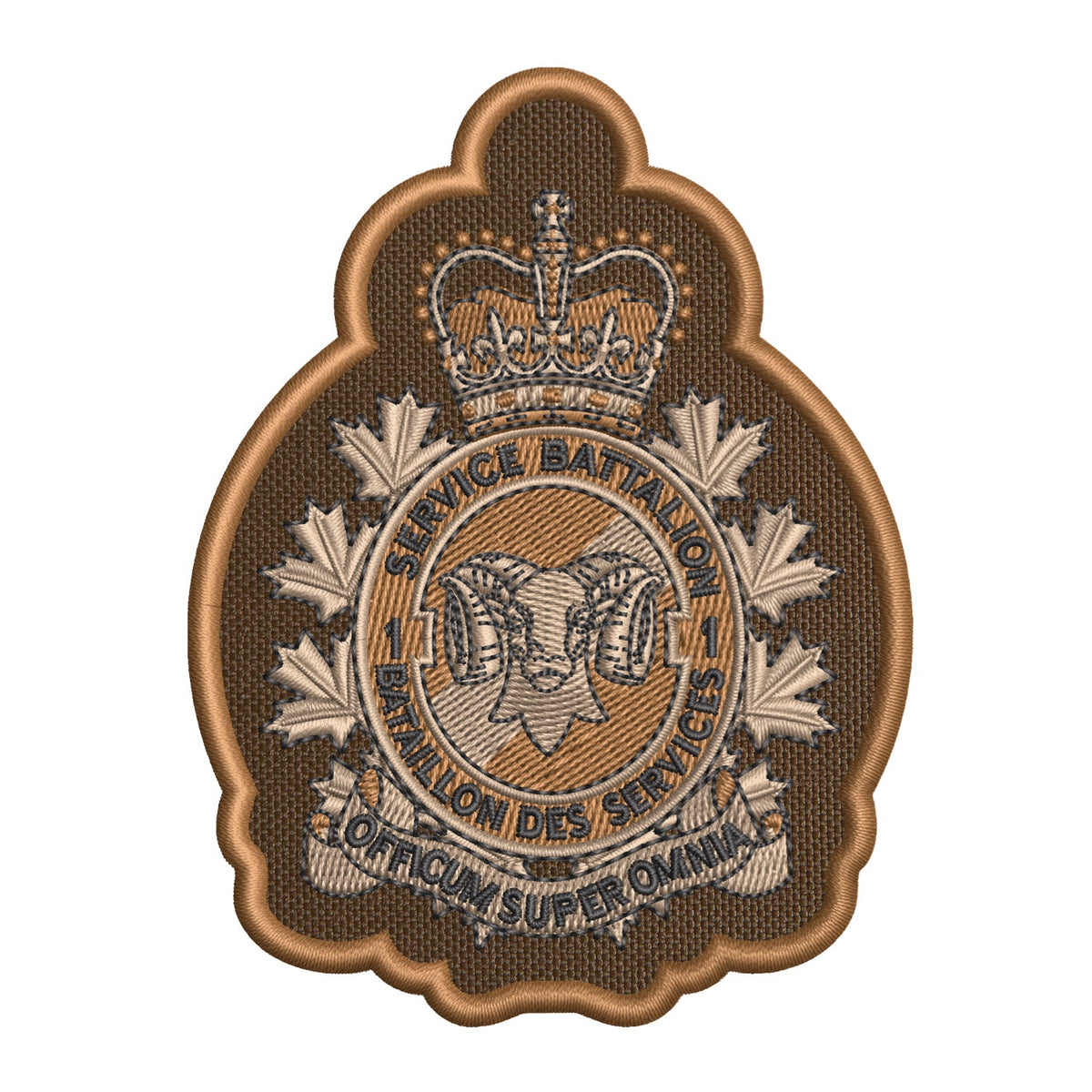 Military Crests: Service Battalion Badges