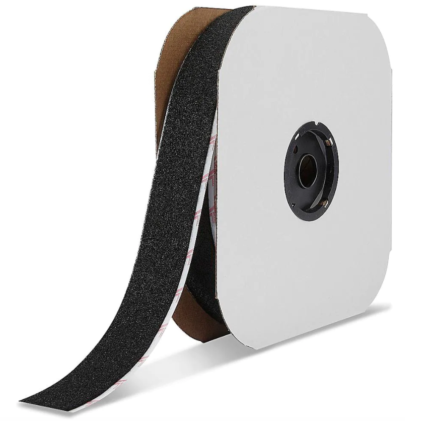 Adhesive Black 1" Hook & Loop fastener