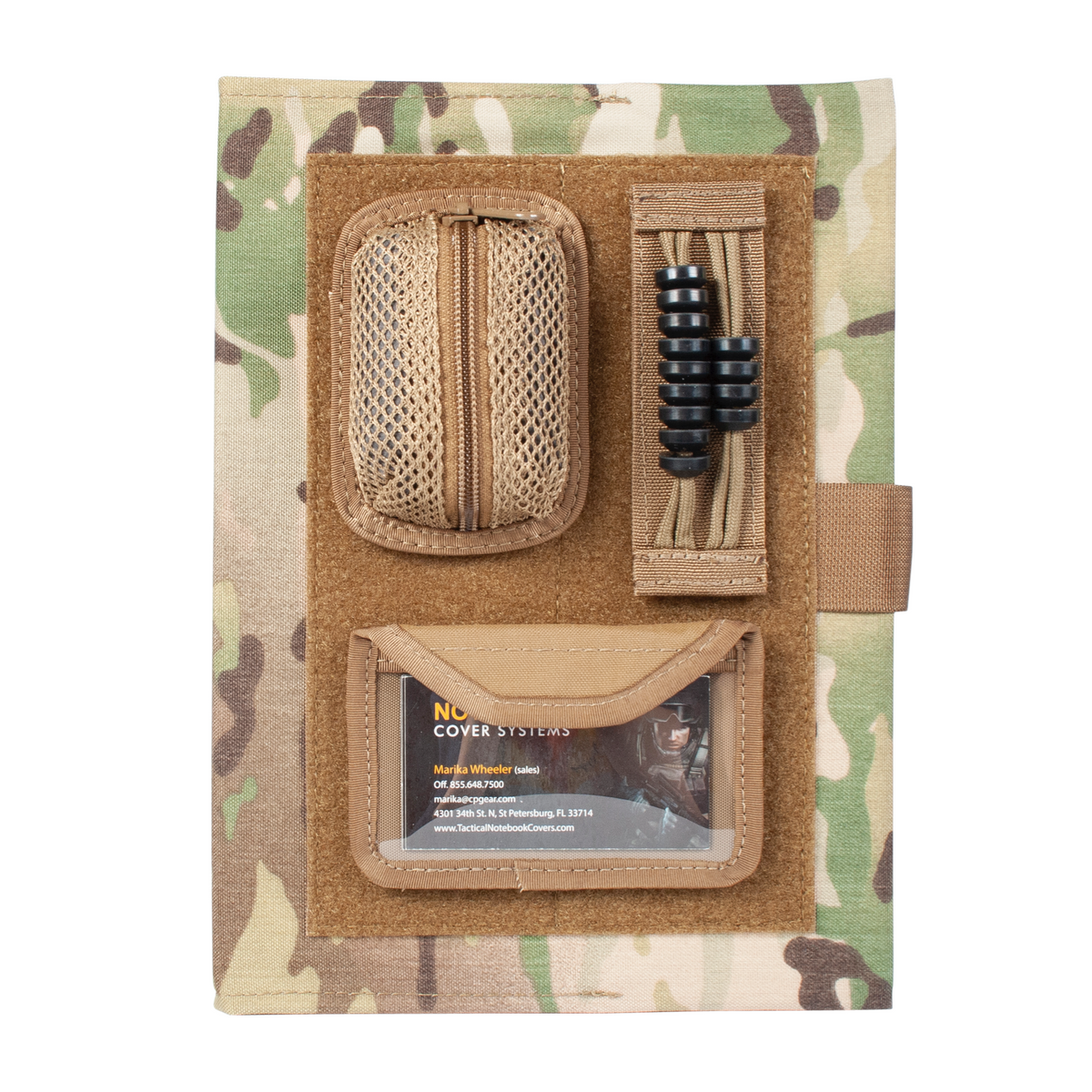 Large Customizable Army Greenbook Cover (Fits NSN 7530-00-222-3525)