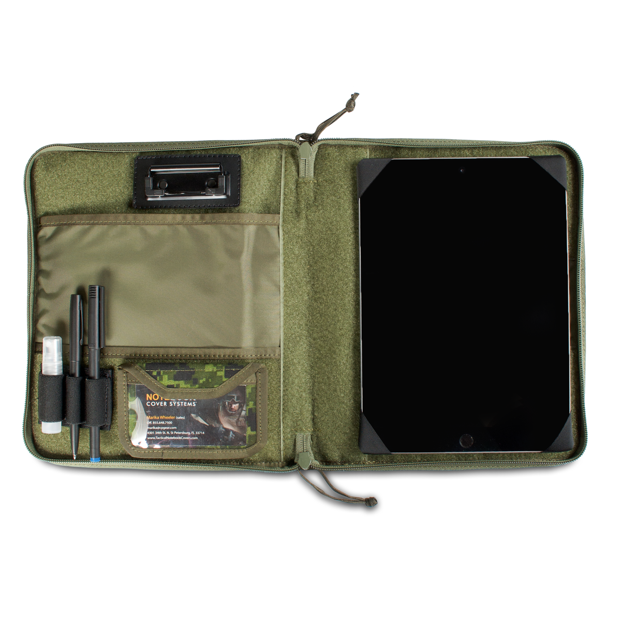 Military iPad/Tablet Cover System w/ Corner Holders